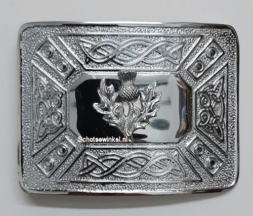 Buckle, Thistle, Celtic knot