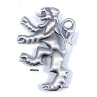 Kiltpin Fancy Lion A Silver